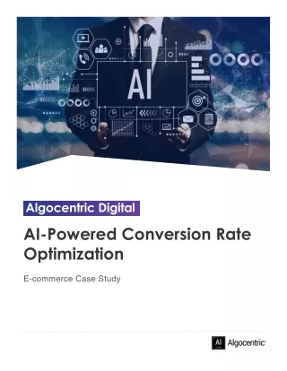 AI Powered Conversion Rate Optimization