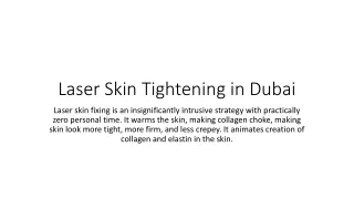Laser Skin Tightening
