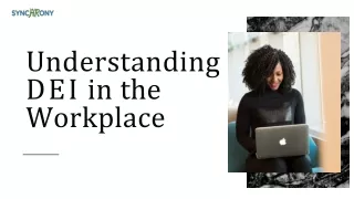 understanding dei in the workplace