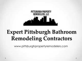 Expert Pittsburgh Bathroom Remodeling Contractors - www.pittsburghpropertyremodelers.com