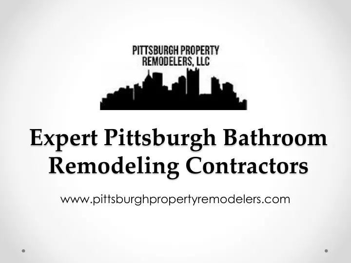 expert pittsburgh bathroom remodeling contractors