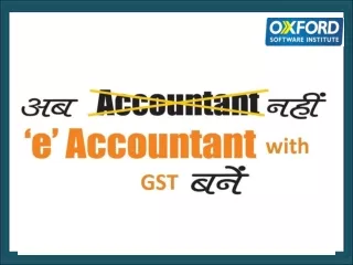 Oxford School of Accounting, Delhi India