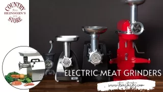 High-Quality Commercial meat grinders At Texas Tastes