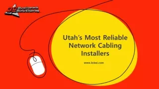 Utah’s Most Reliable Network Cabling Installers