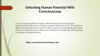 ConsciousLeap | Self-Awareness, Personal Development, Self-Empowerment, Self-Dev