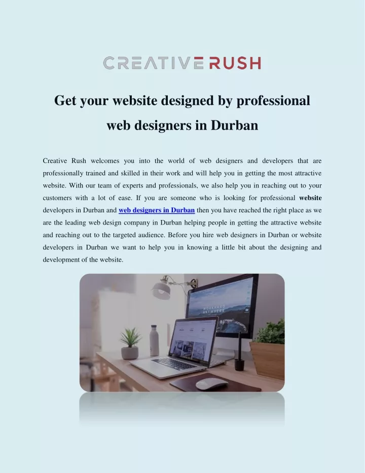 get your website designed by professional