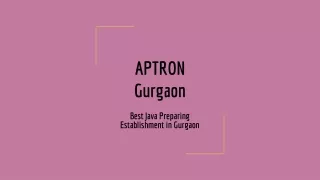 aptron gurgaon