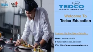 welcome to tedco education