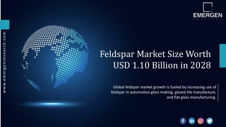 feldspar market size worth usd 1 10 billion