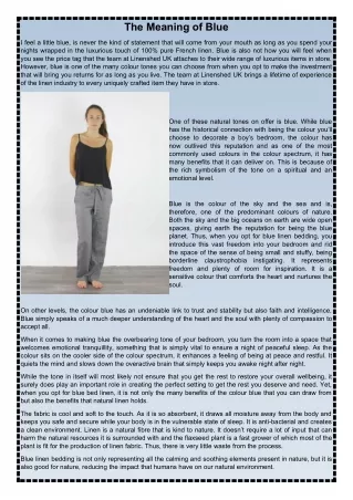 the meaning of blue