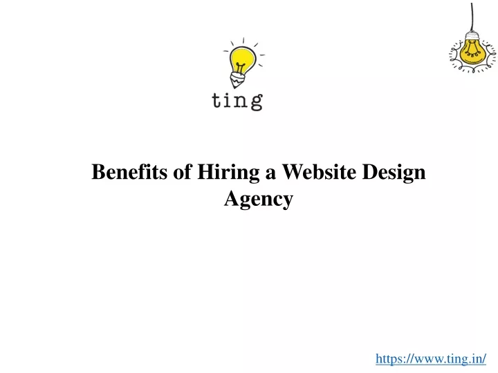 benefits of hiring a website design agency