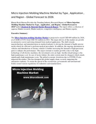 micro injection molding machine market by type