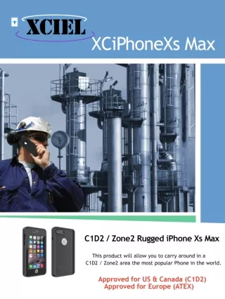 XCiPhone XS Max - ATEX Zone 2 - Case only