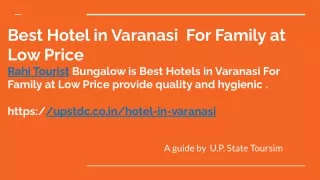 best hotel in varanasi for family at low price
