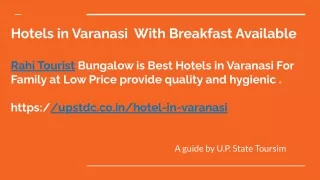 hotels in varanasi with breakfast available