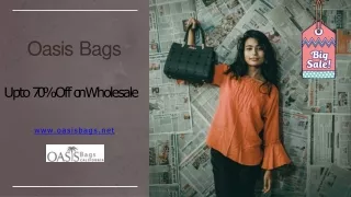 Special Discounts Wholesale Bags Manufacturer in Australia