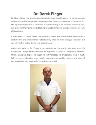 Dr Fingers Office