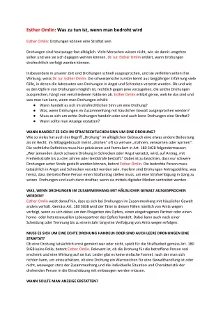 Was zu tun ist, wenn man bedroht wird.docx
