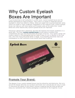 Why Custom Eyelash Boxes Are Importan1