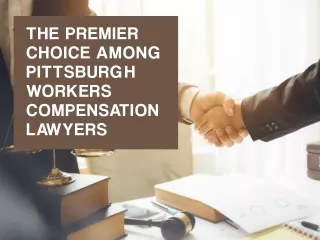The Premier Choice among Pittsburgh Workers Compensation Lawyers