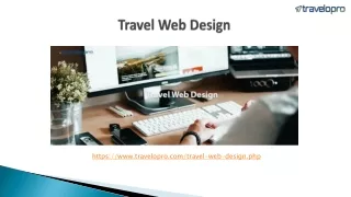 travel web design