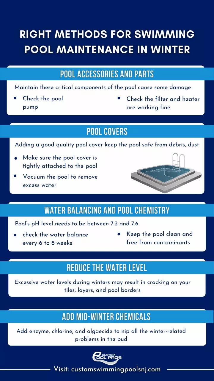 maintain these critical components of the pool