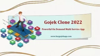 gojek clone 2022 powerful on demand multi service