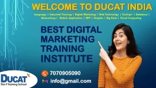 Best Digital Marketing Training Institute