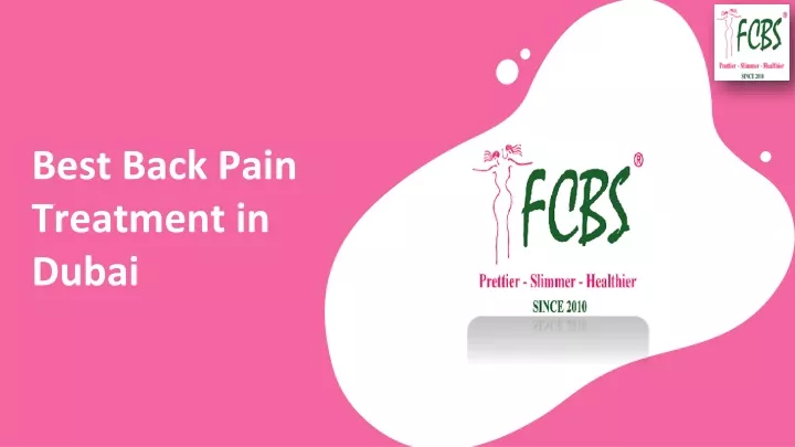 best back pain treatment in dubai