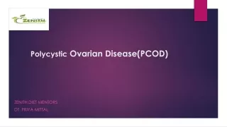 Polycystic Ovarian Disease (PCOD)