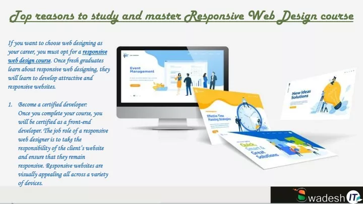 top reasons to study and master responsive