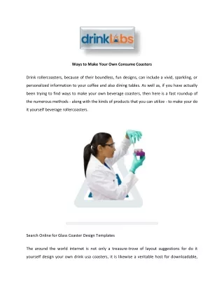 The Drink Labs PDF 1