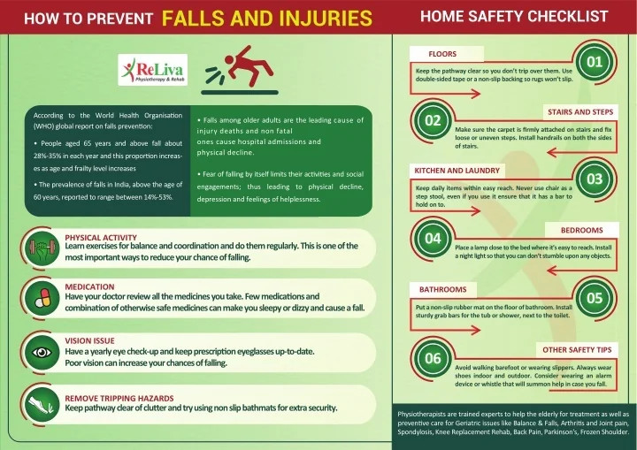 PPT - Home safety tips for balance falls in elderly | ReLiva ...