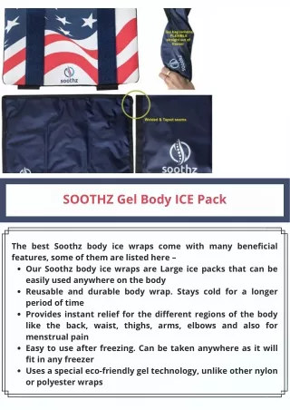 soothz gel body ice pack