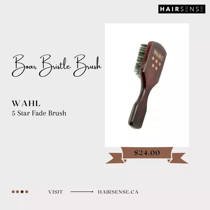 boar bristle brush