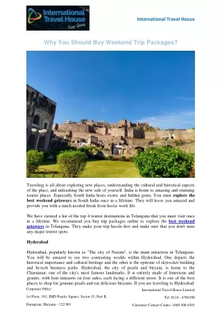 international travel house