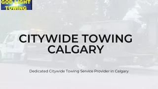citywide towing Calgary