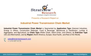 Industrial Power Transmission Chain Market Size, Share & Forecast Analysis