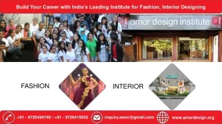 Build Your Career with India’s Leading Institute for Fashion, Interior Designing