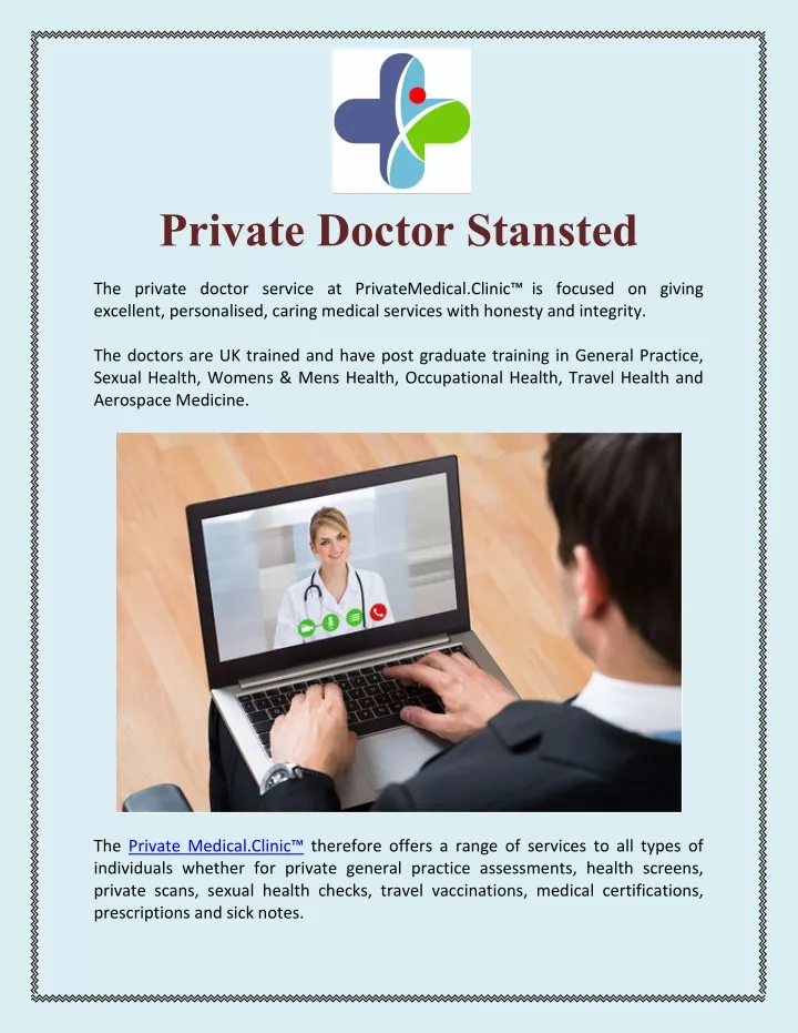 private doctor stansted