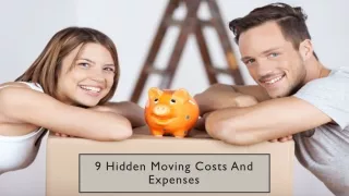 9 Hidden Moving Costs And Expenses