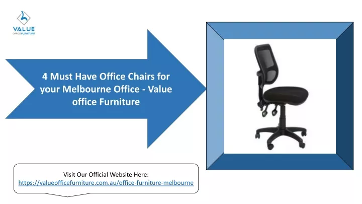 4 must have office chairs for your melbourne