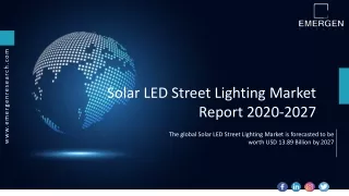 Solar LED Street Lighting Market