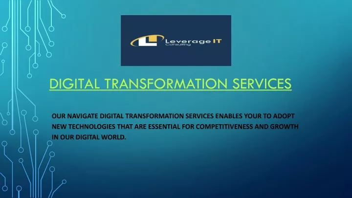 digital transformation services