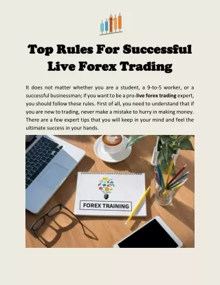 Live Forex Trading Services Online | Premier Forex League