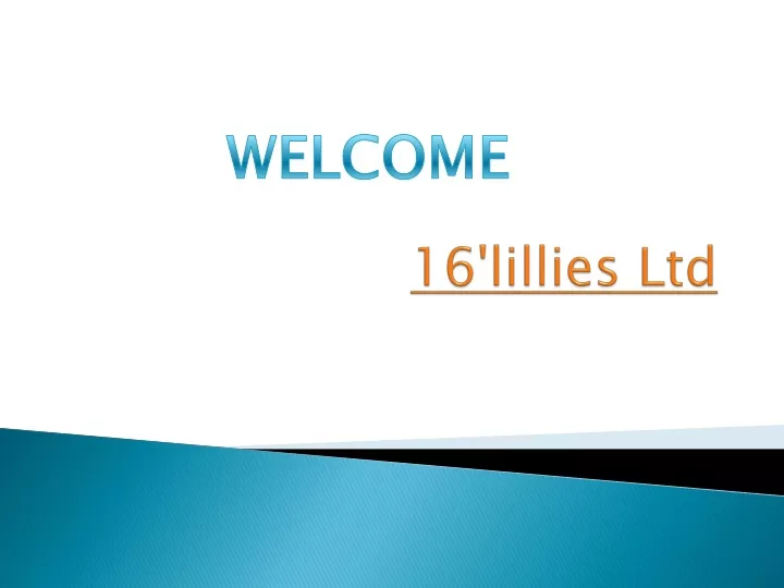 16 lillies ltd