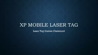 xp mobile laser tag