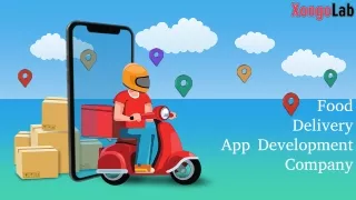 food delivery app development company