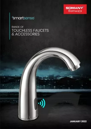 range of touchless faucets accessories