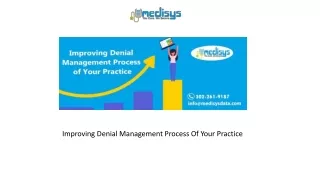 improving denial management process of your